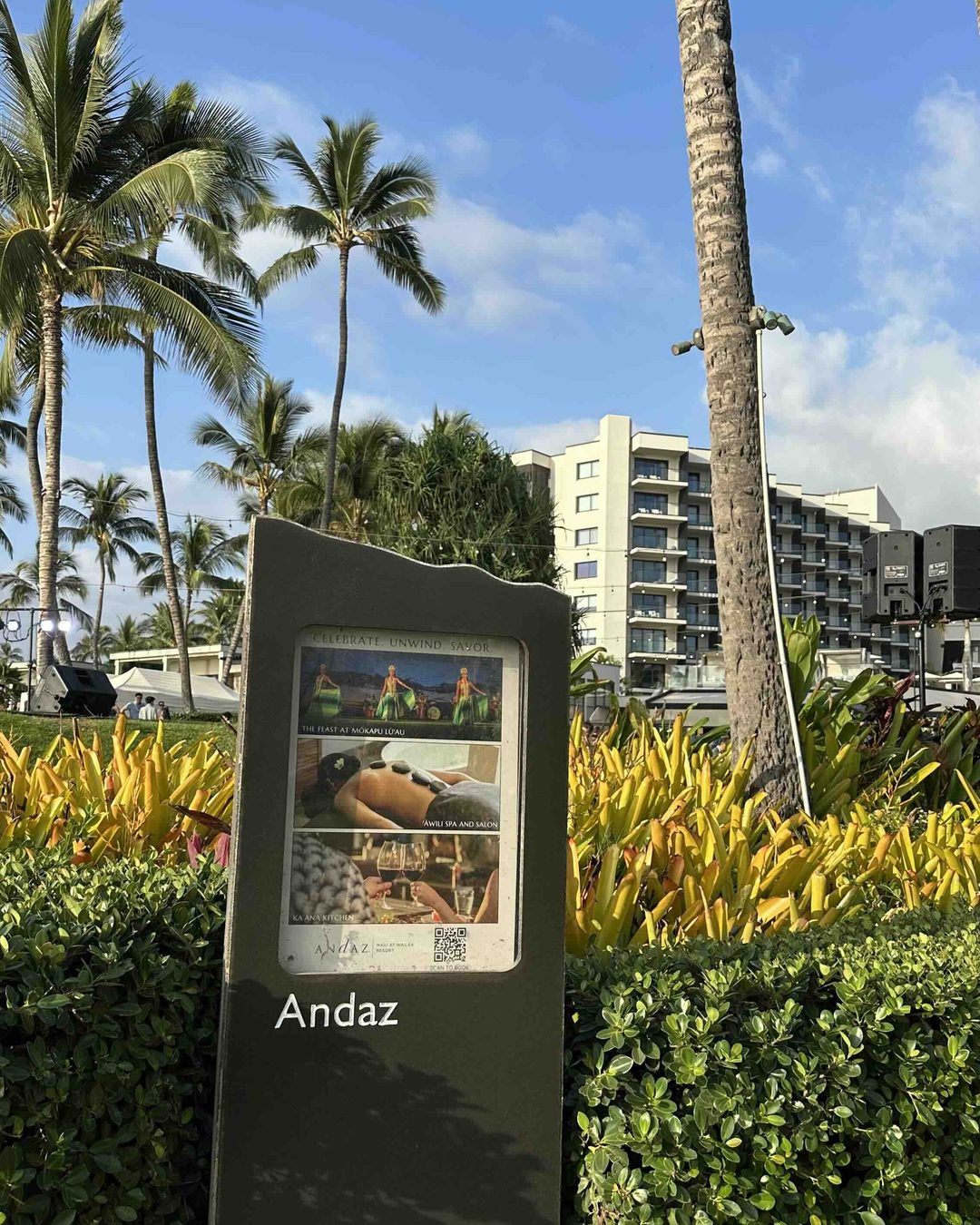 The Andaz Maui at Wailea Resort along Mokapu Beach in South Maui