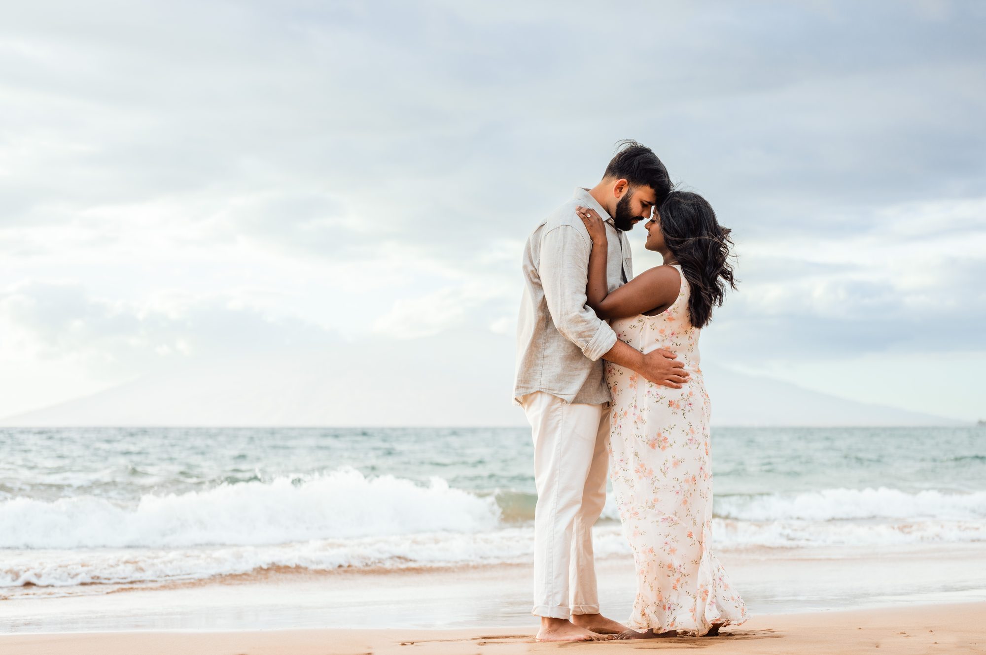 An Indian family photography session in Maui
