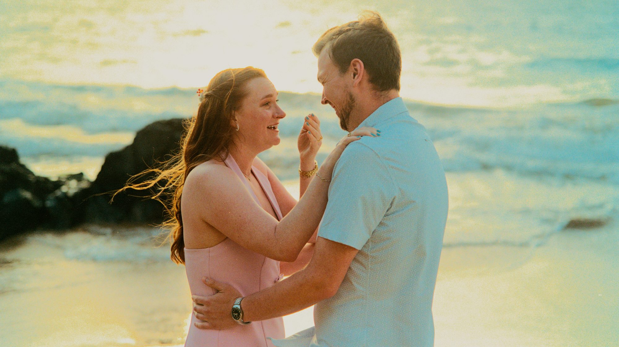 A proposal photography session in Maui